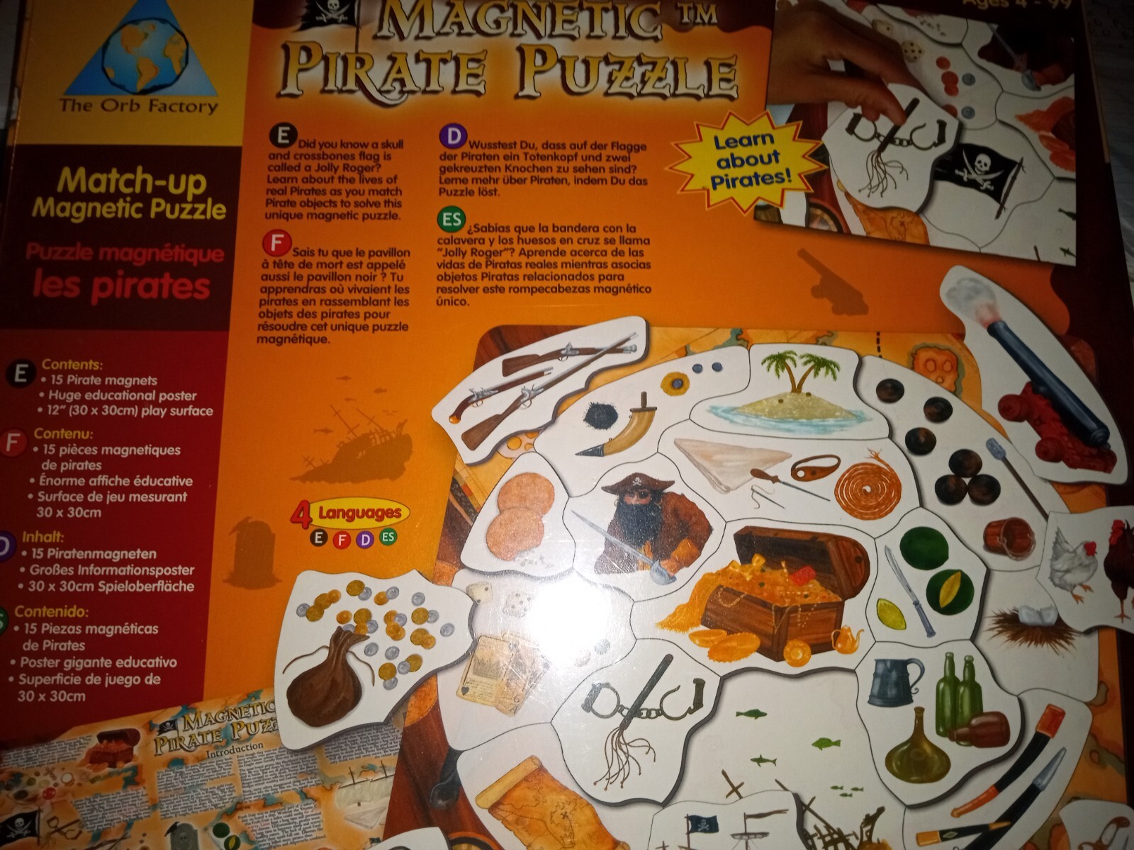 Magnetic Pirate Puzzle tm