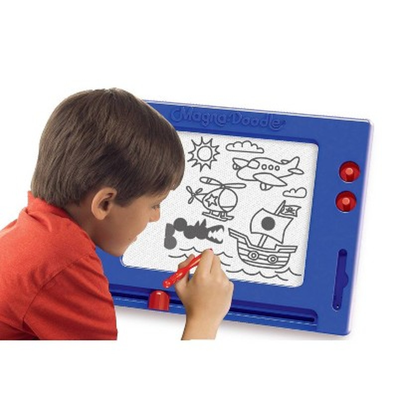 Cra-Z-Art Retro Magna Doodle Drawing Toy with Stylus & Stamps