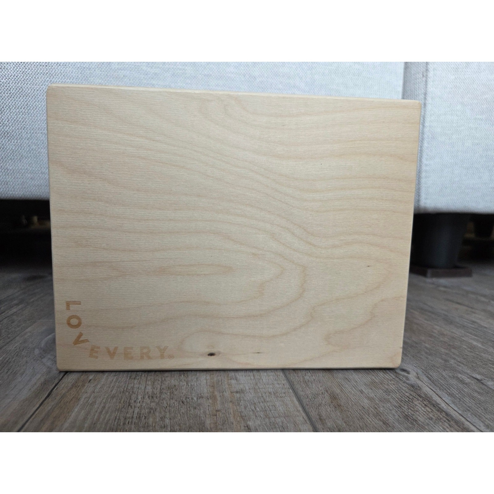 Lovevery Wooden Coin Bank – Box Only – Replacement Part – Montessori Toy