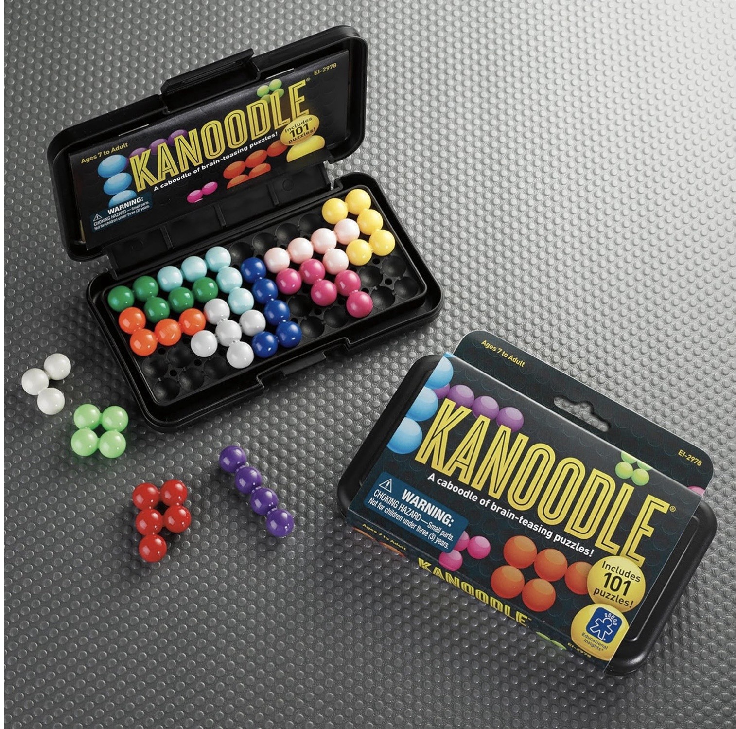 Kanoodle Puzzle Brain Teasing Game 101 Educational Puzzles Challenges Ages 7+