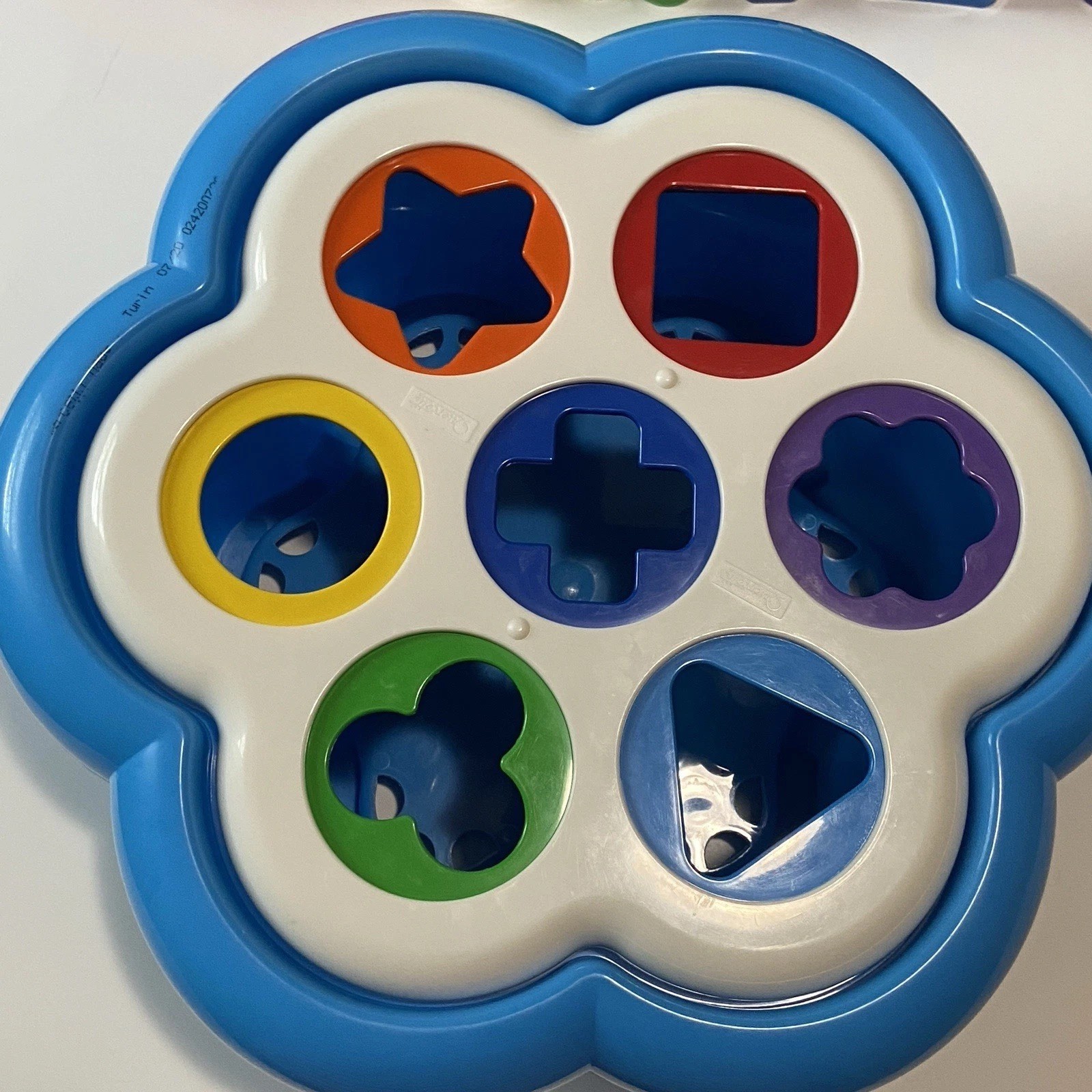 Quercetti Daisy Shape Sorting Toy – Classic 16 Piece Complete Italian European