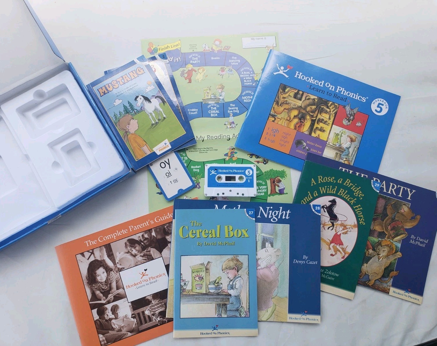 Hooked On Phonics Deluxe Set Levels 1 2 3 4 5 Learn To Read Books Parents Kit