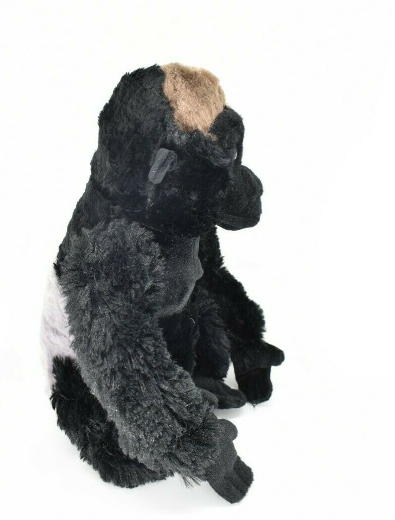Gorilla, Silverback, Stuffed Animal Toy, Educational, Plush Realistic 12″ F906