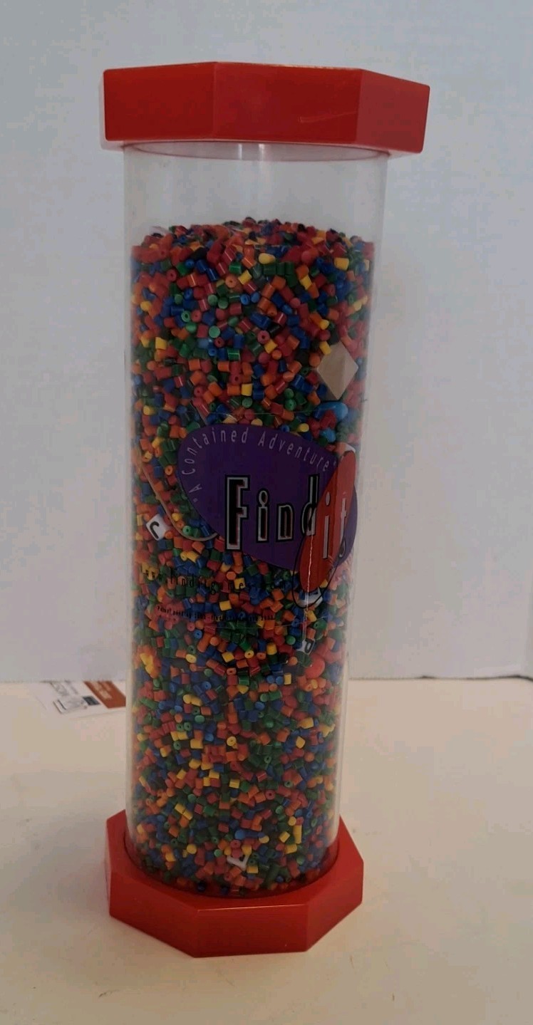 Find It Game Tube #0020 Everyday Item Search A Contained Adventure VTG 2002
