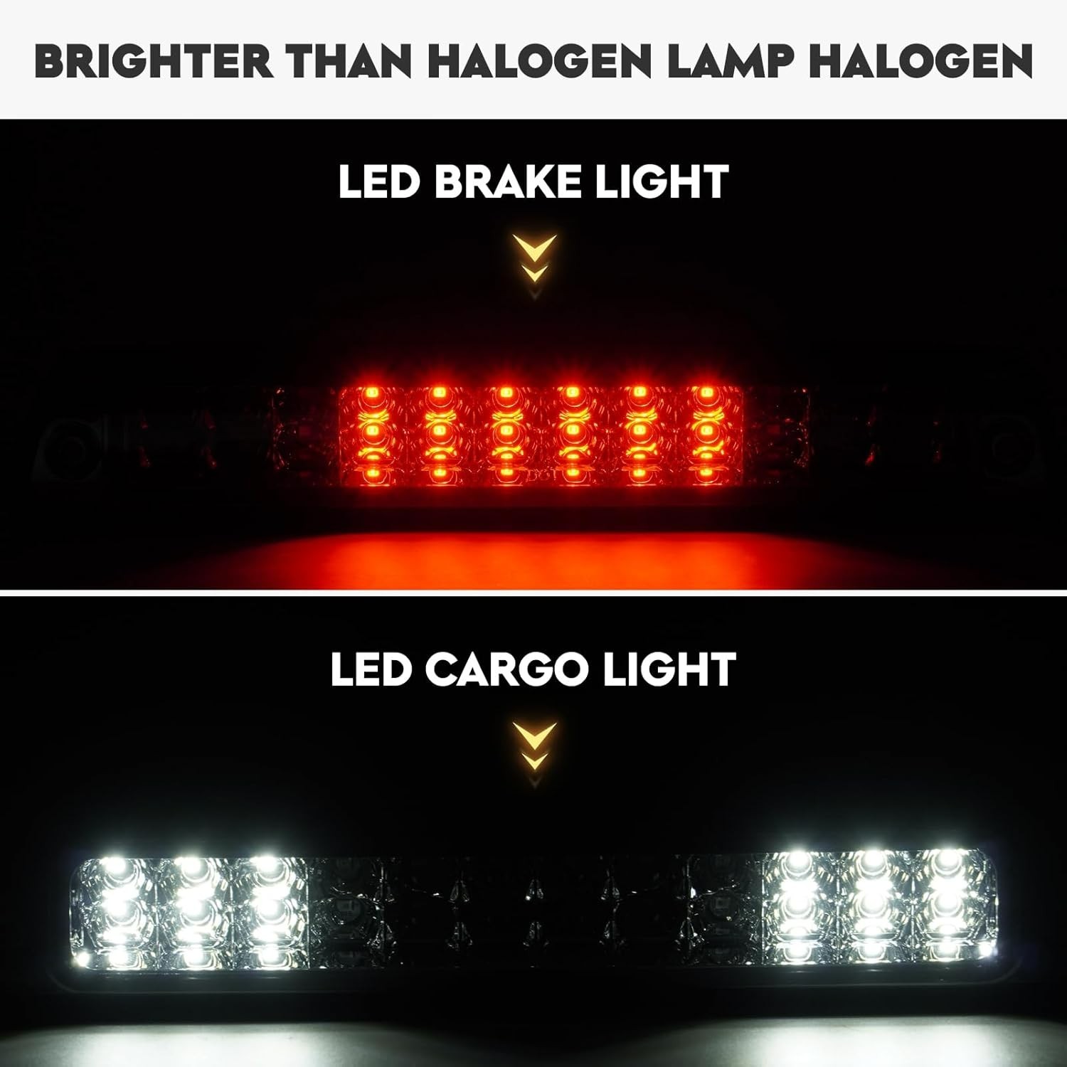 LED Tail Lights Assembly Compatible with Ram 1500 1994-2001, Ram 2500 3500 19…