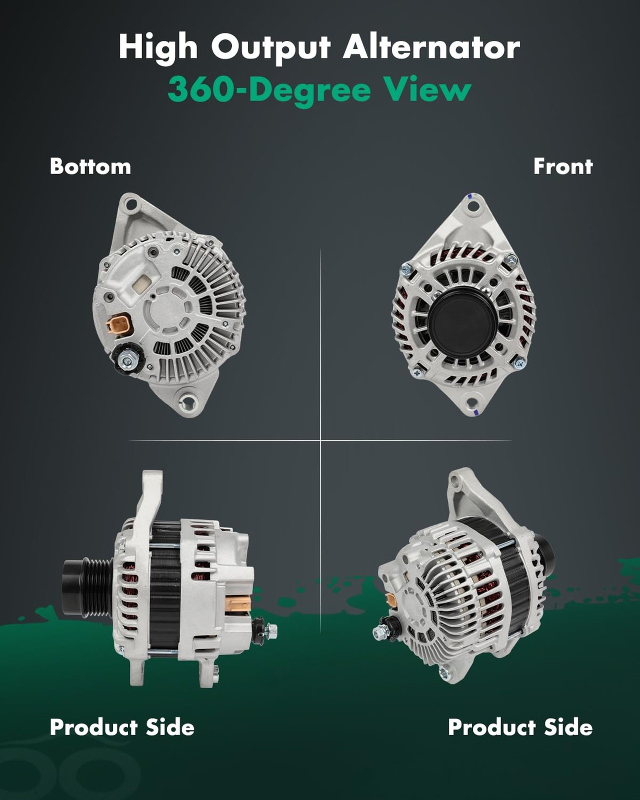 SCITOO New Alternator Fits for Chrysler 200 11-13, for Sebring 07-10, for Dod…