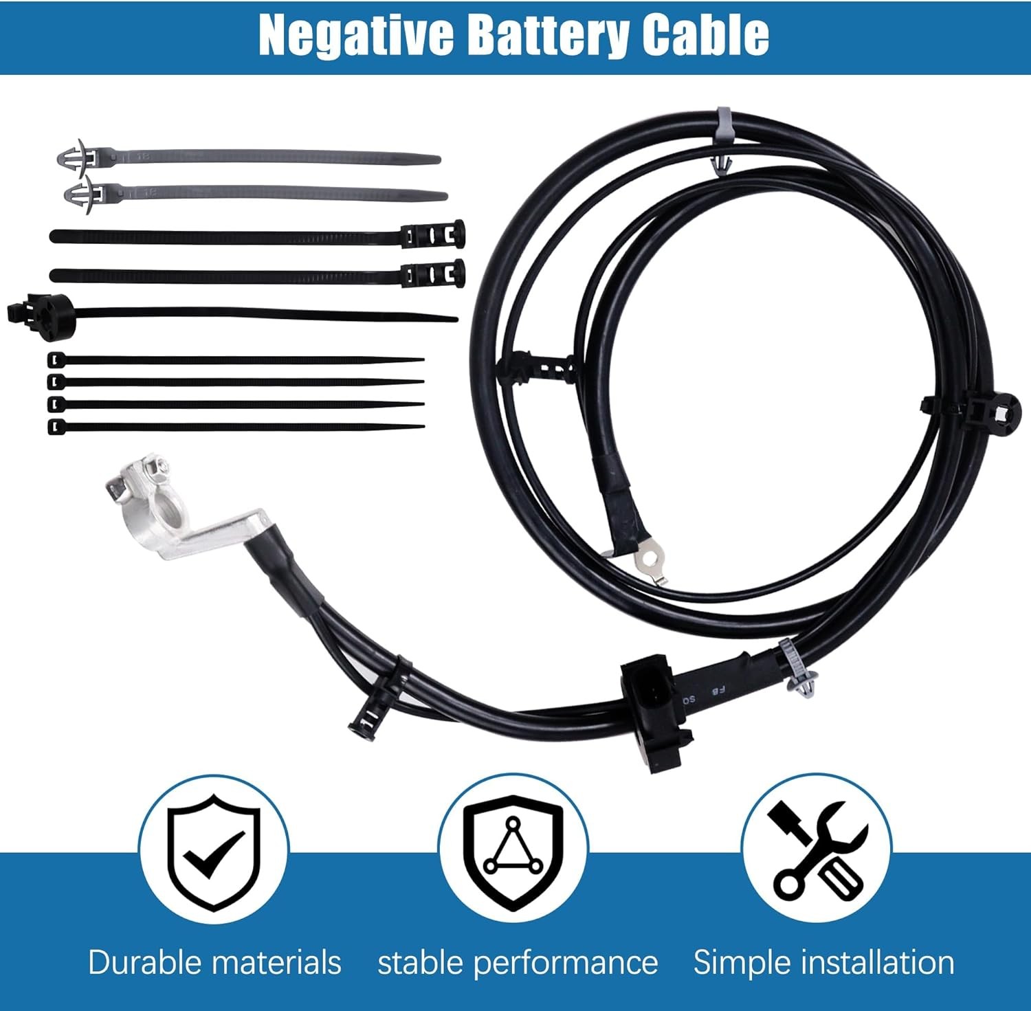 84634113 84109461 Battery Negative Cable 84634109 Negative Battery Cable