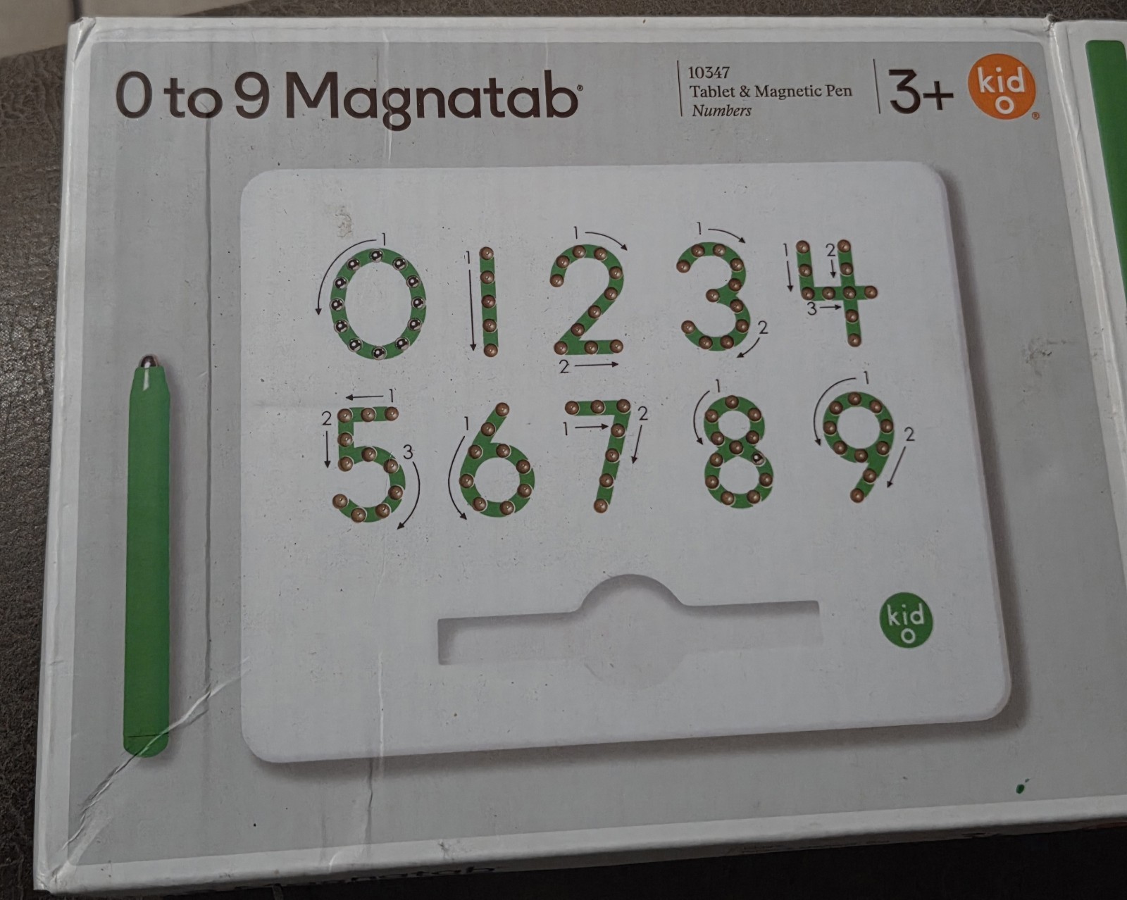 0 to 9 Magnatab Educational Toys Learning Resources