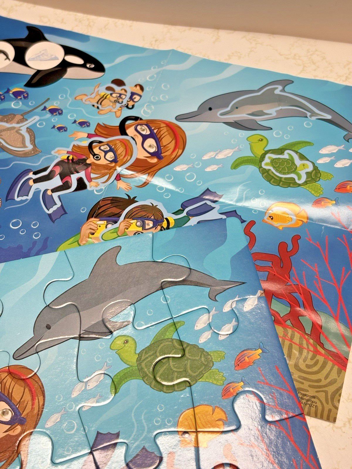 Little Passports Global Adventure Early Explorer 24 PC Underwater Creatures 2021