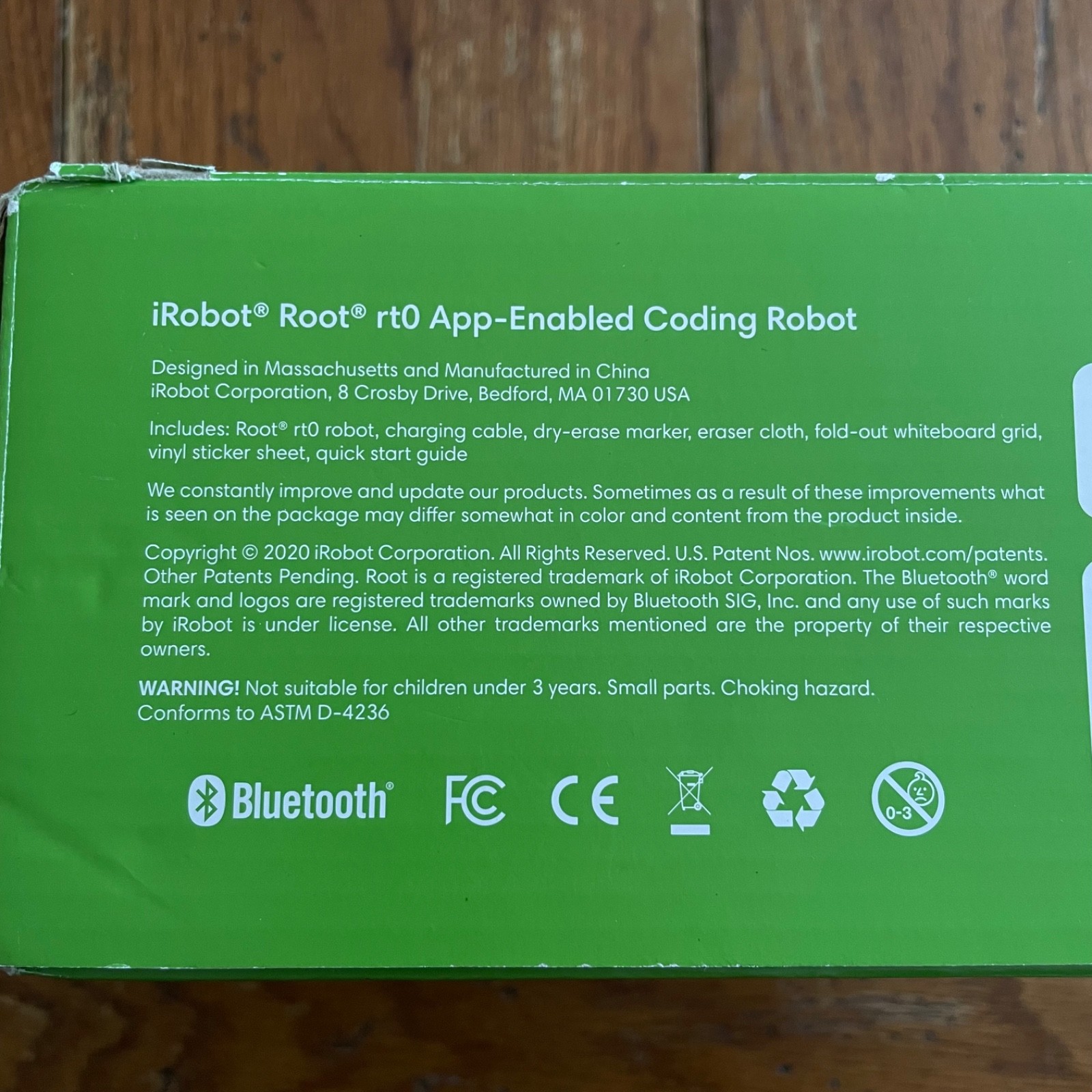 iRobot Root rt0 Coding Robot Educational Toy (RT00020)