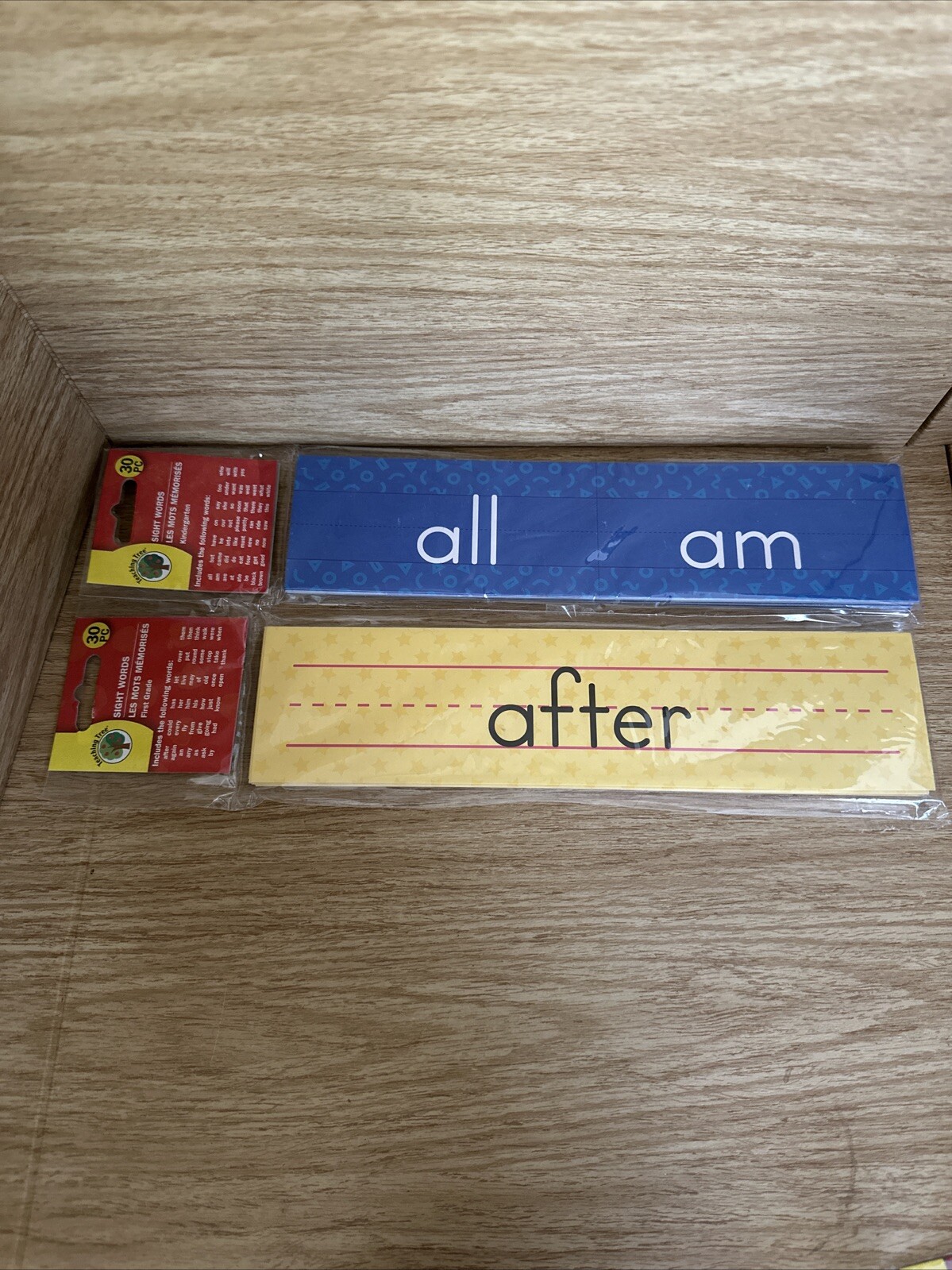 Teaching Tree Sight Words Flash Cards Vocabulary Kindergarten & First Grade 10″