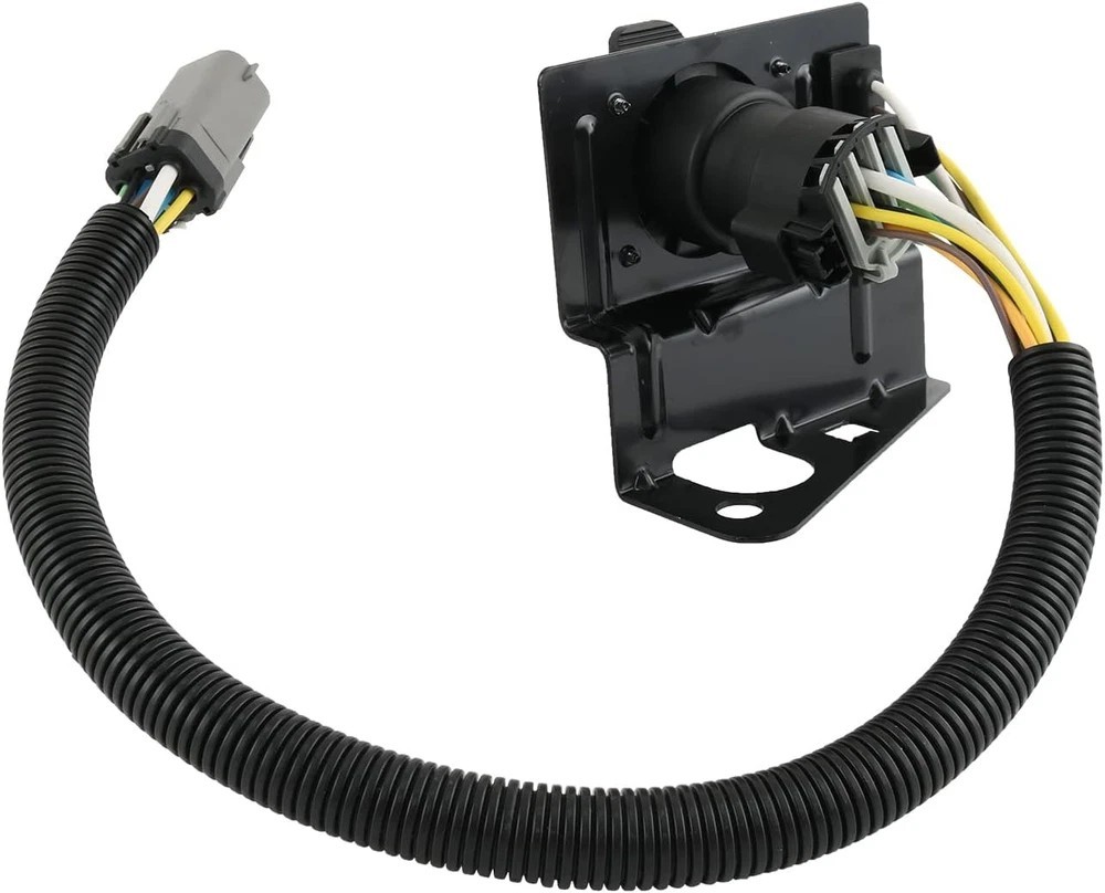 4 & 7 Pin Trailer Tow Wiring Harness Plug Fit for 1999-2001 Ford F250 F3