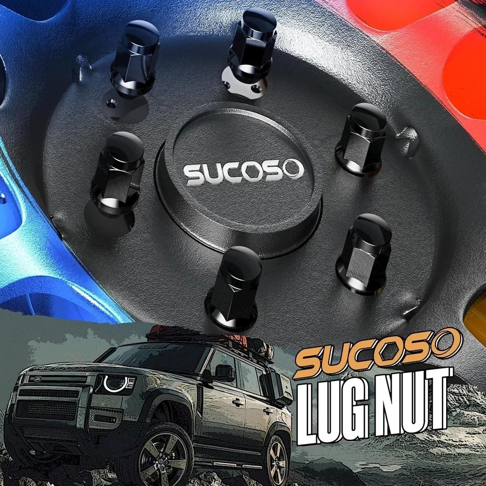 M12x1.5 Lug Nuts Fit for Toyota Tacoma Tundra 4Runner Sequoia FJ Cruiser Land…