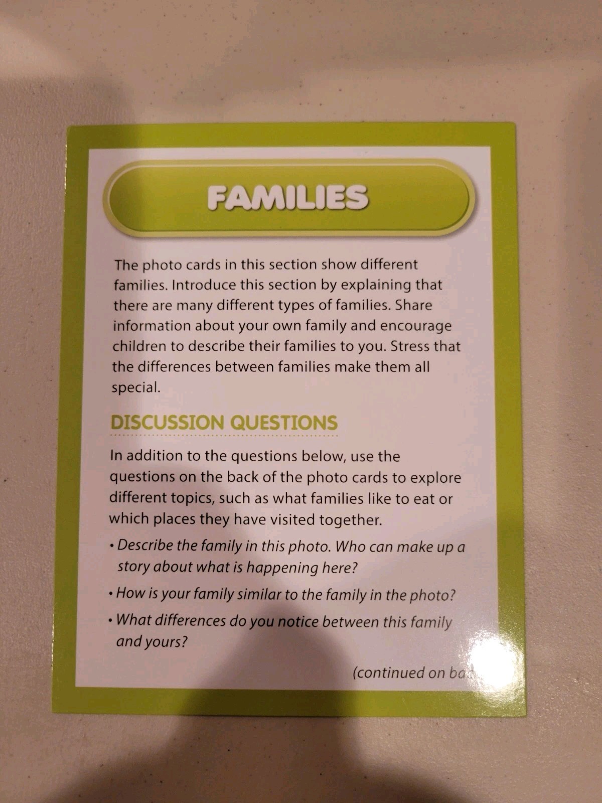 Lakeshore – Used EE621 Social-Emotional Photo Library Preschool Homeschool Learn