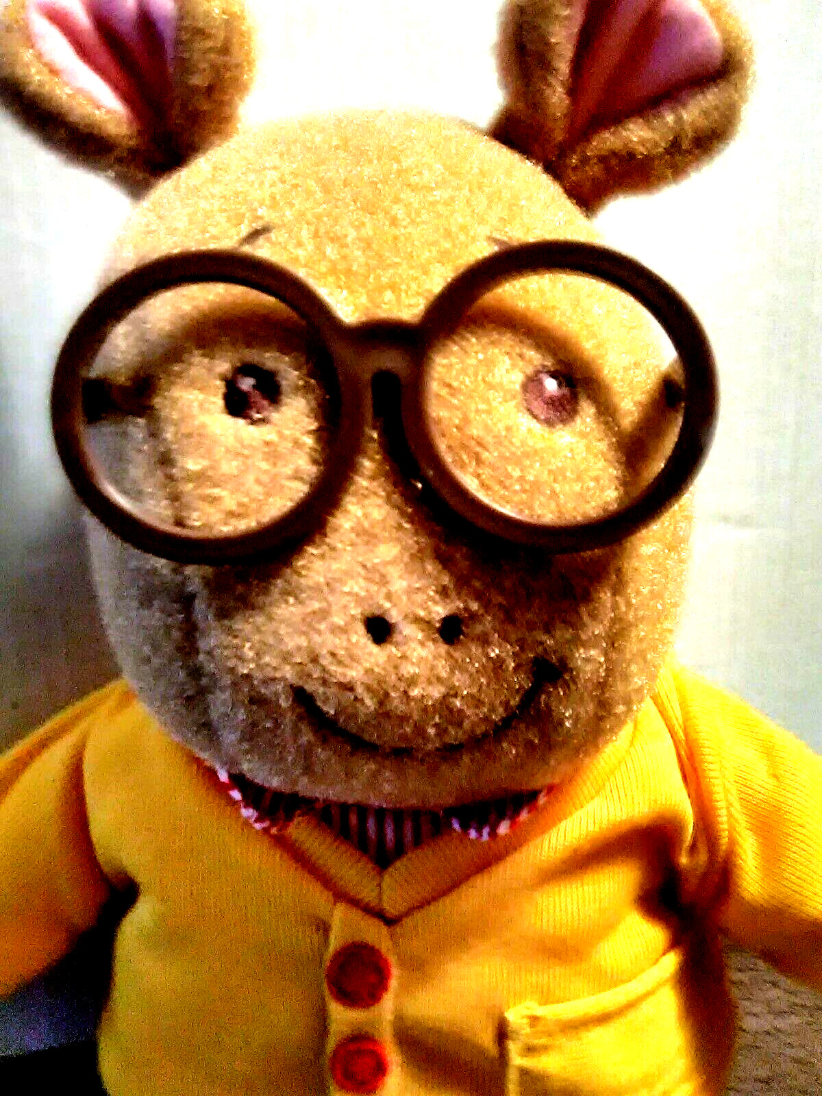 Hasbro~Arthur Talking Doll PBS 1996 Playskool Stuffed Toy Doll