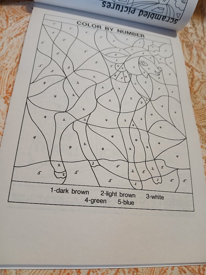 Playmore Inc. Christmas Activity Pad Mazes Coloring Games Color By Number Puzzle