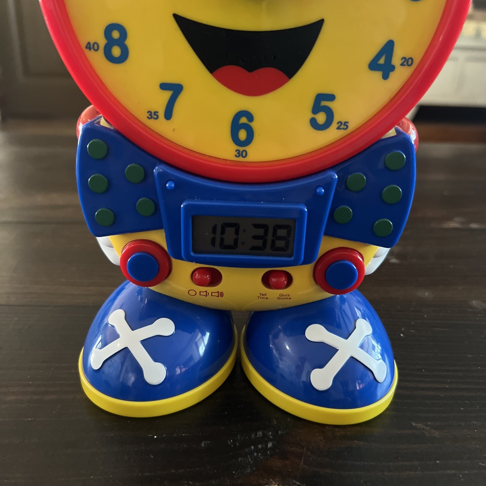 THE LEARNING JOURNEY TELLY THE TEACHING TIME DIGITAL CLOCK TOY TESTED WORKS