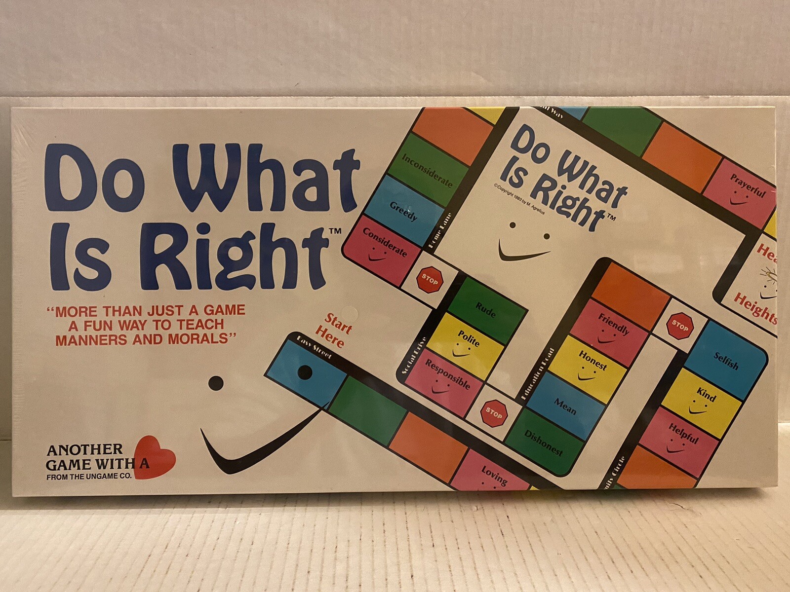 Do What Is Right a fun way to teach manners and morals 1570 (1985) Ungame Co.