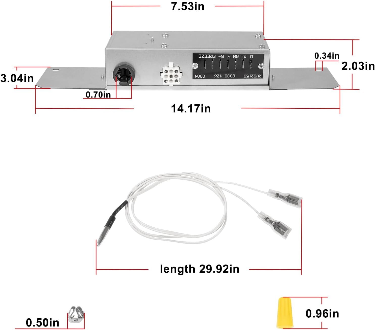 9330C755 Air Control Box Assembly Compatible with Coleman Ma-ch 15 RV A/C Air