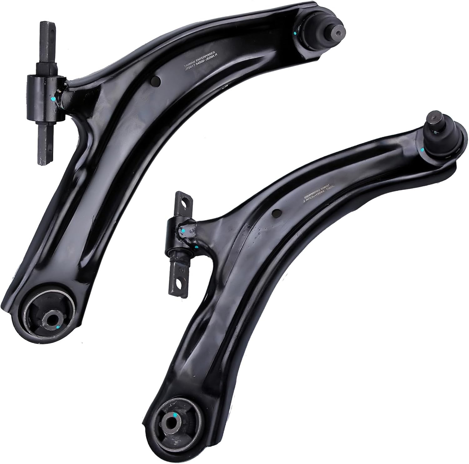 2pc Front Lower Control Arm Kit K621452 K621453 for Nissan Rogue 2008 2009 2010