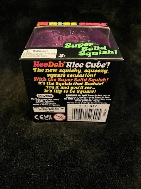 Official Shylling Needoh Nice Cube Sensory Stress Toy, New in Box. Pick a color!