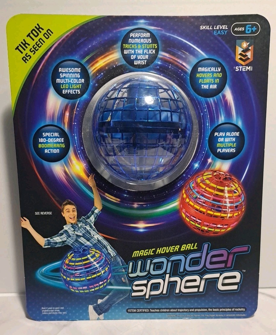 BRAND NEW Wonder Sphere Magic Hover Ball – SEALED