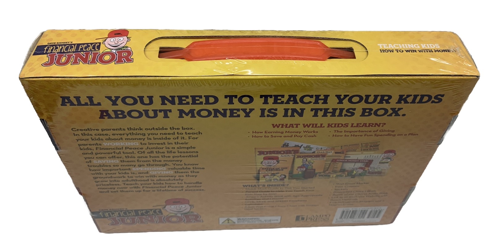 Financial Peace Jr By Dave Ramsey Teaching Kids How to Win With Money NEW