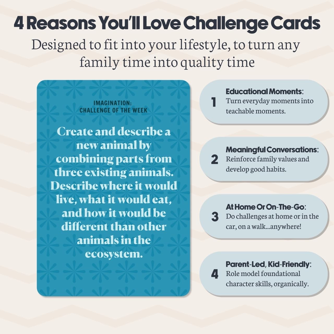 Building Creativity 52 Challenge Cards for & Parents | SEL Emotional Intellig…