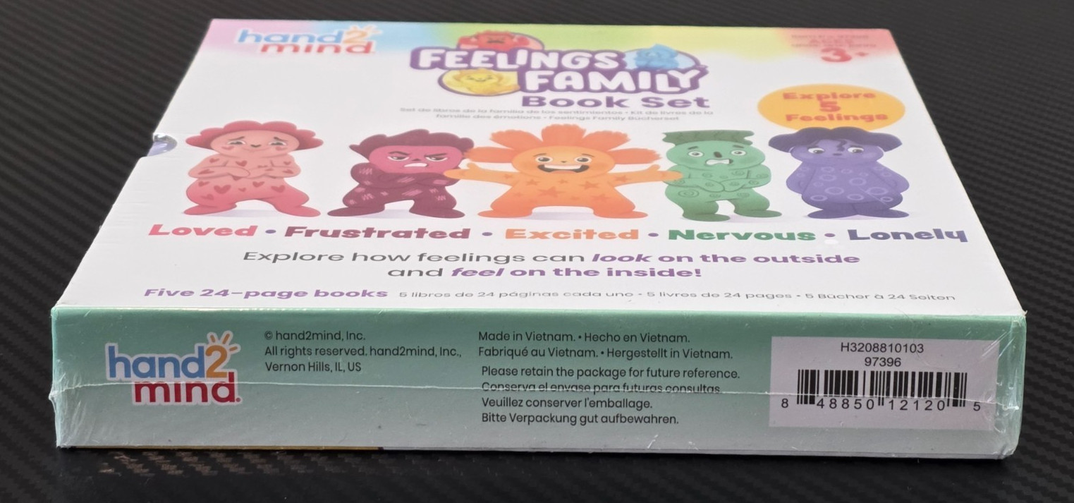 Hand 2 Mind Feeling Family Book Set Explore 5 Feelings #97396