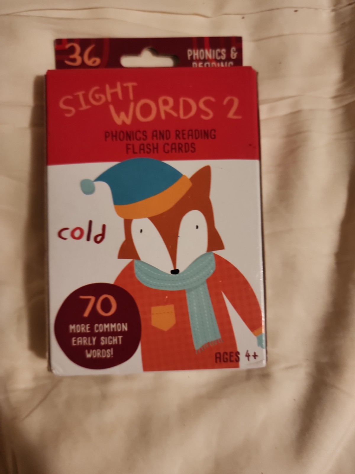 Lot of 5 Bendon Flash Cards: Math, Sight Words & Opposites – Complete