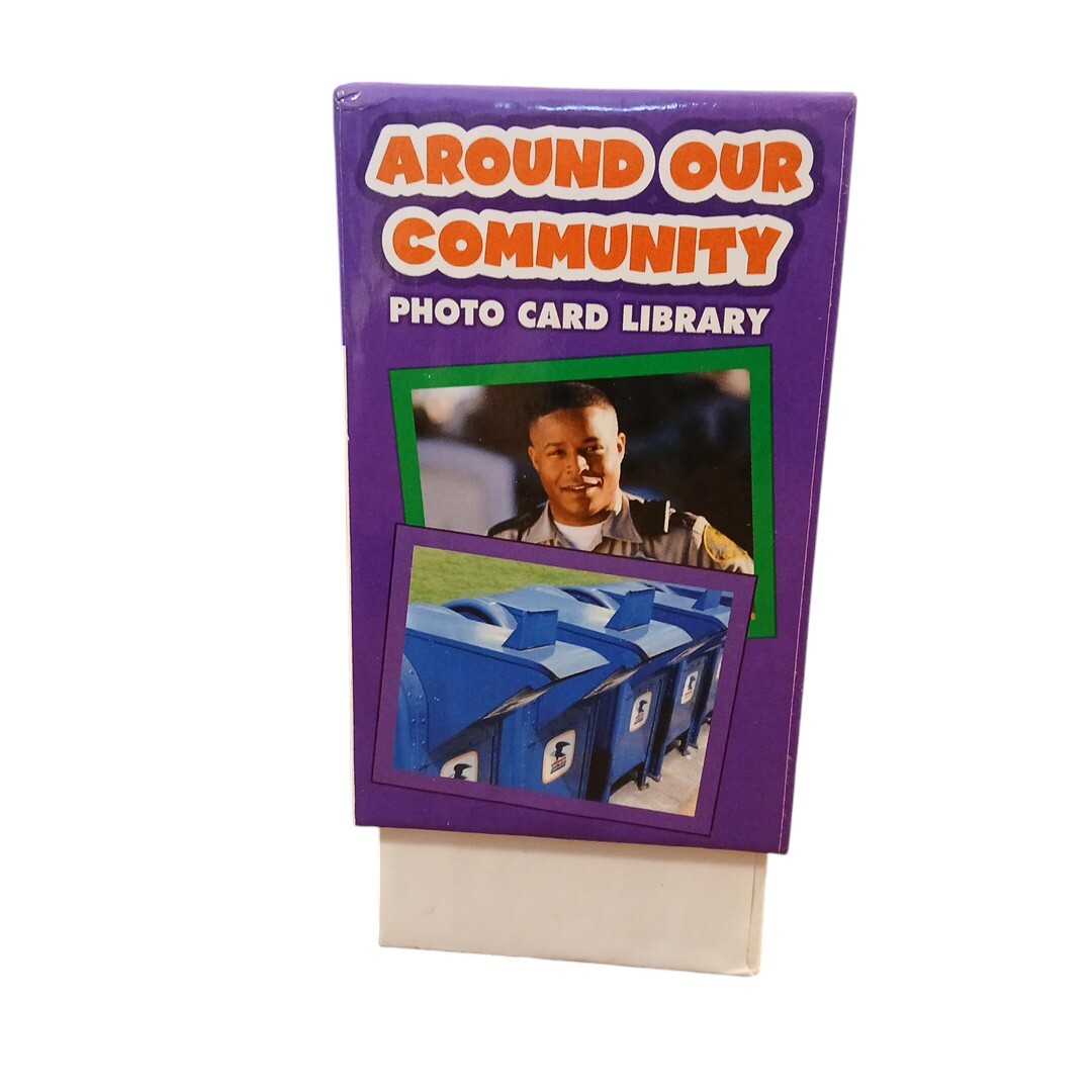 Lakeshore Around Our Community Photo Card Library 14 Languages 5 Categories EUC