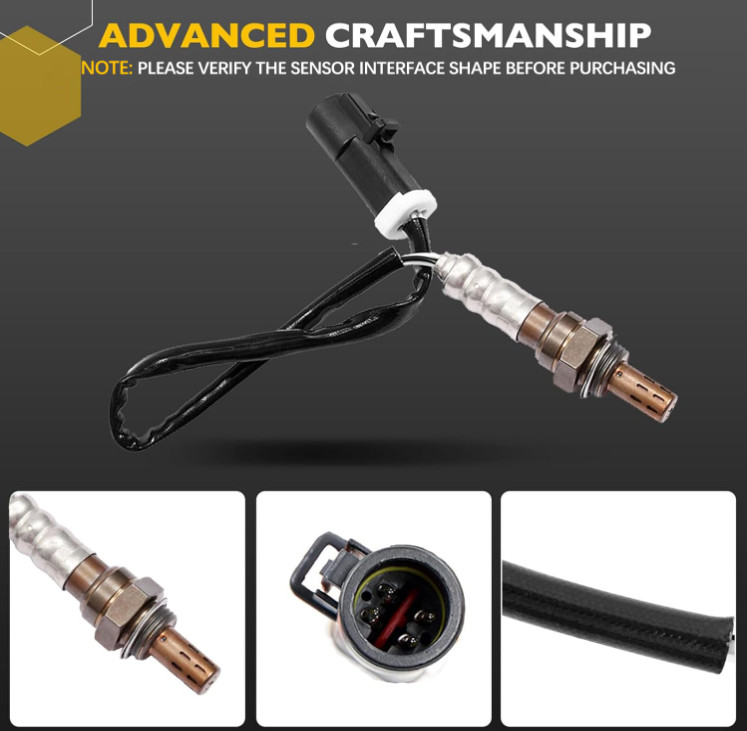 Sensores de oxígeno O2 2 piezas para motor, upstream y downstream compatibles