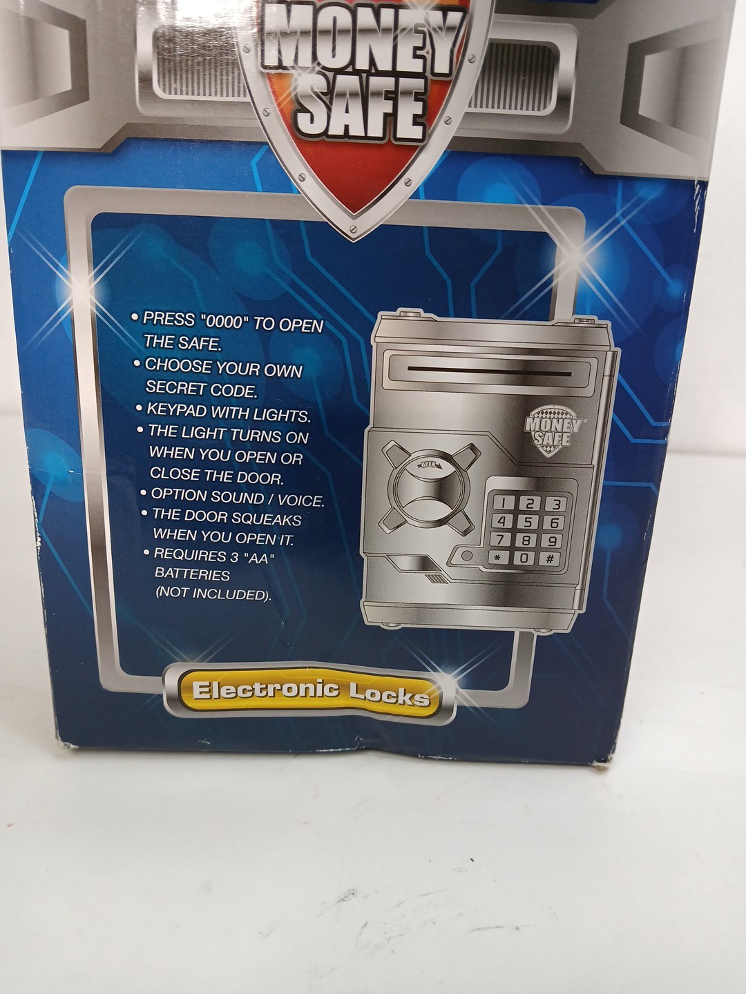 Moneysafe Piggy Bank Electronic Mini Atm For Kids Baby Toy Safe Coin Banks Money