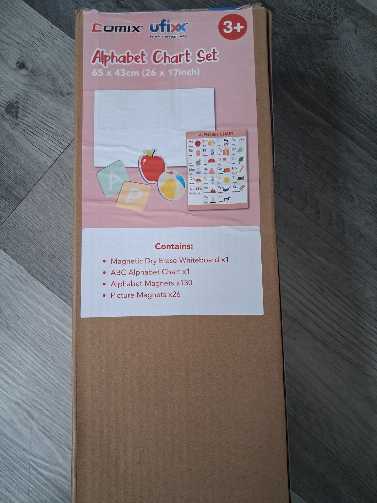 Magnetic Alphabet Chart Set