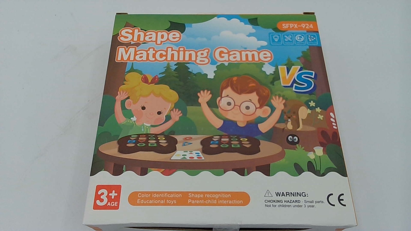 Shape Matching Game Educational Learning Toy Game