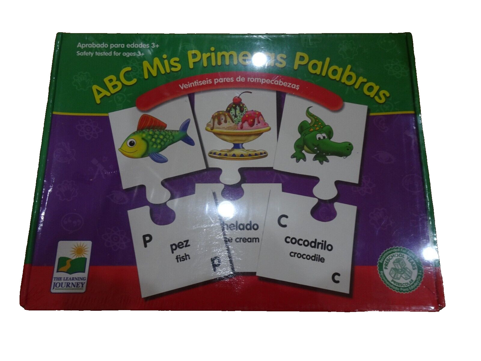 THE LEARNING JOURNEY BRAND! ABC MIS PRIMERAS PALABRAS New, sealed!