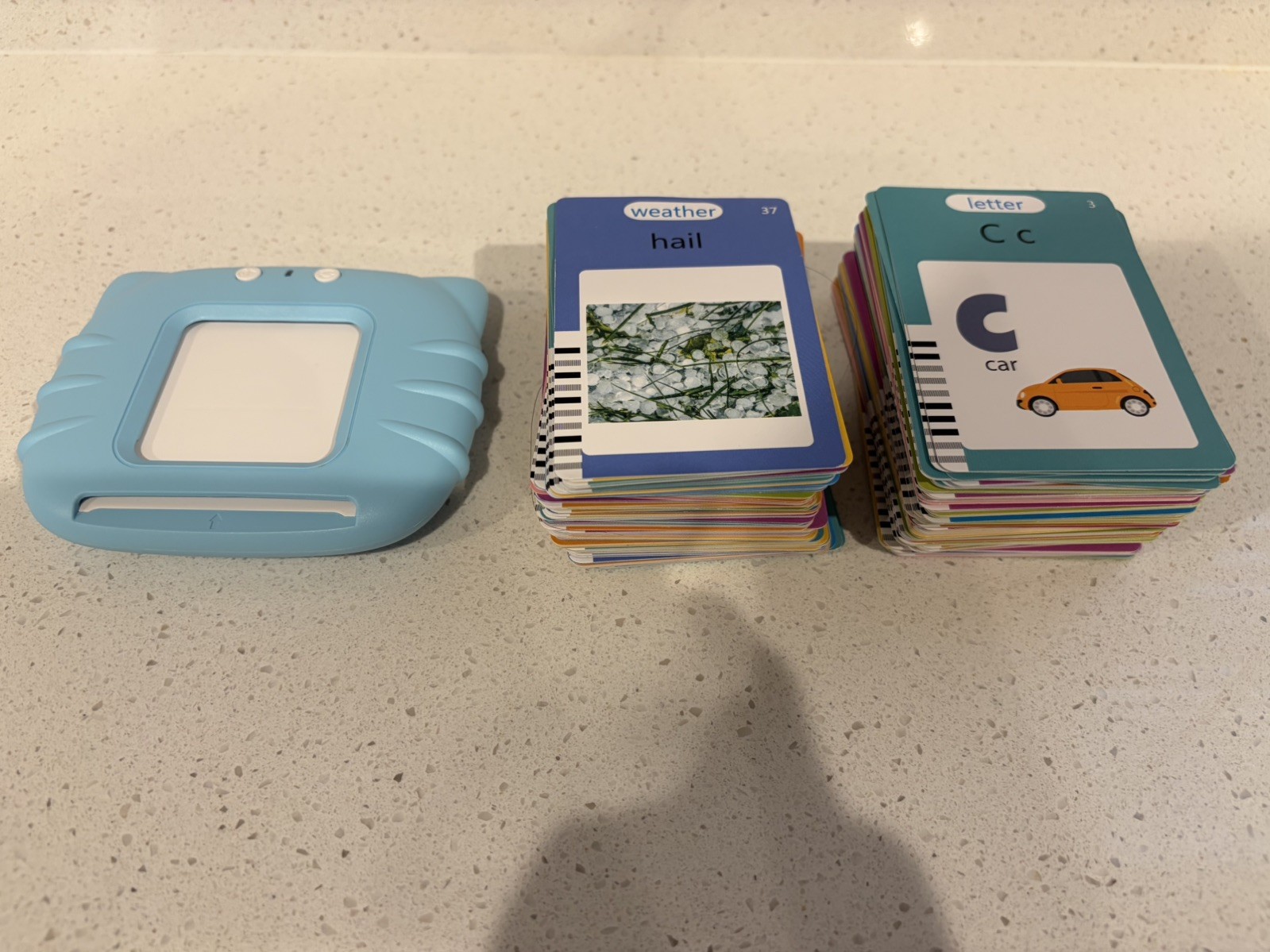 Kids Educational English Talking Toy with 220 Cards (USB charger not included)