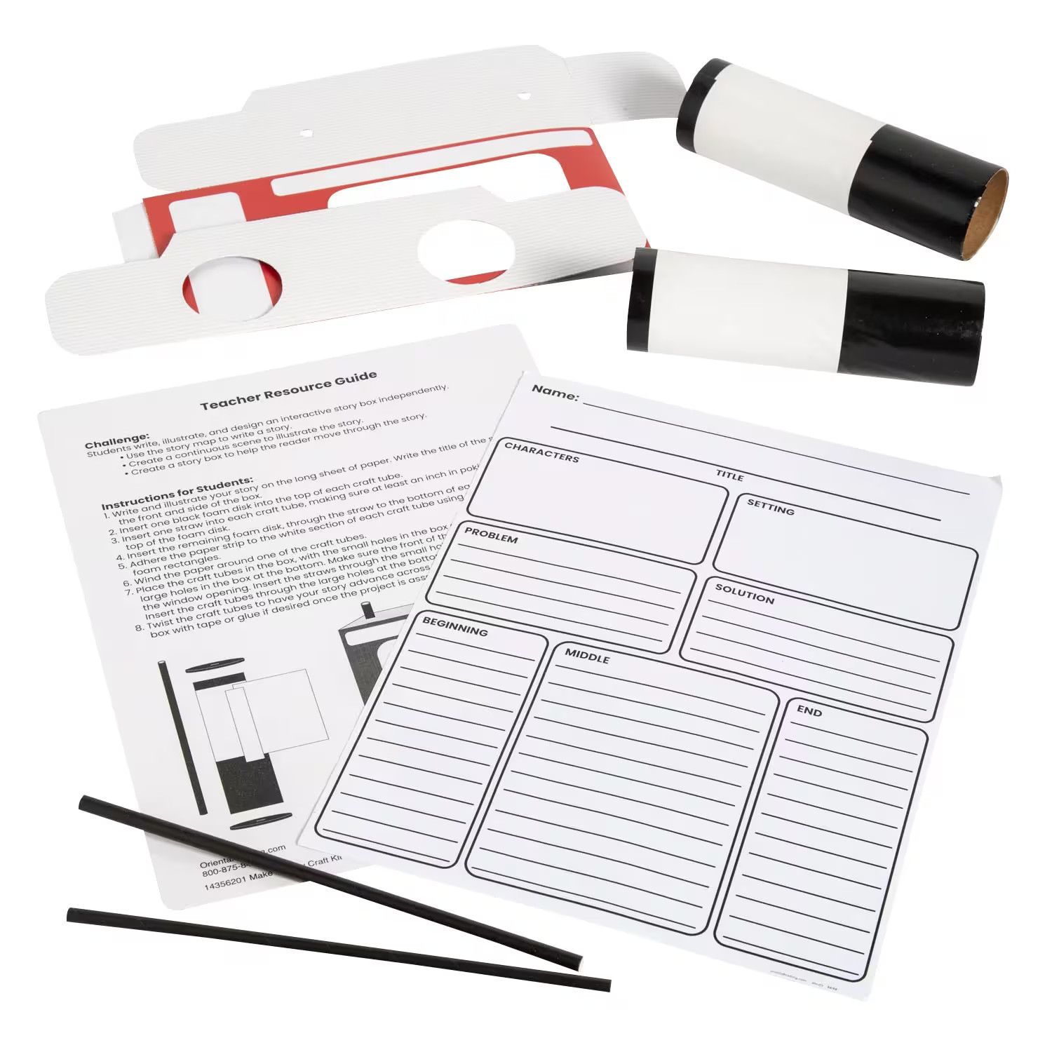 Fun Express STEAM Make a Video Game Activity Learning Challenge Craft Kit – Make