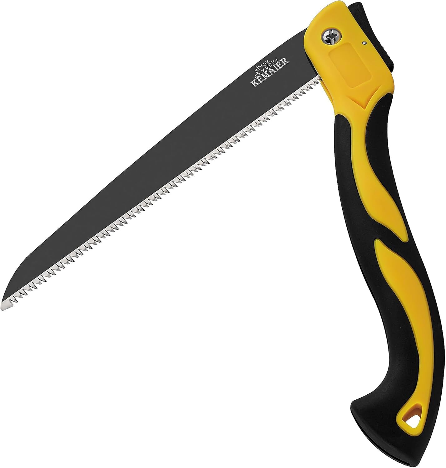 10 Inch Folding Saw – Lightweight SK-5 Steel Hand Saw for Pruning, Tree Cutting,