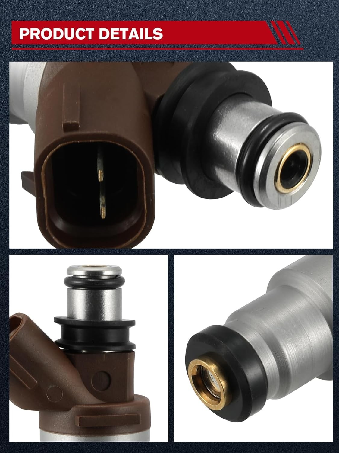 FJ377 Fuel Injectors 4PCS 2.7L Only For Toyota 4Runner 1996 1997 1998 1999 2000