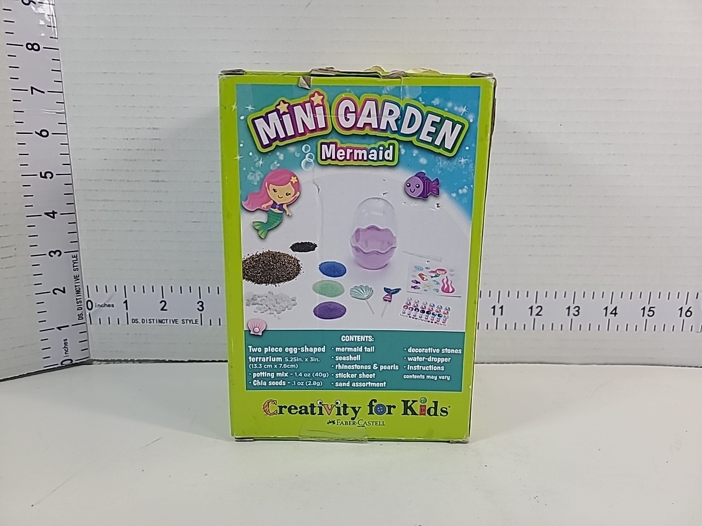 Mini Garden Mermaid Terrarium Creativity for Kids NEW