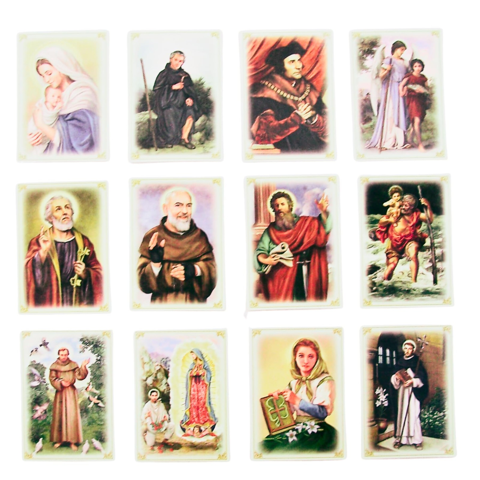 Catholic Saint Cards 52 Unique Stories Faith Based Educational Sunday School Les