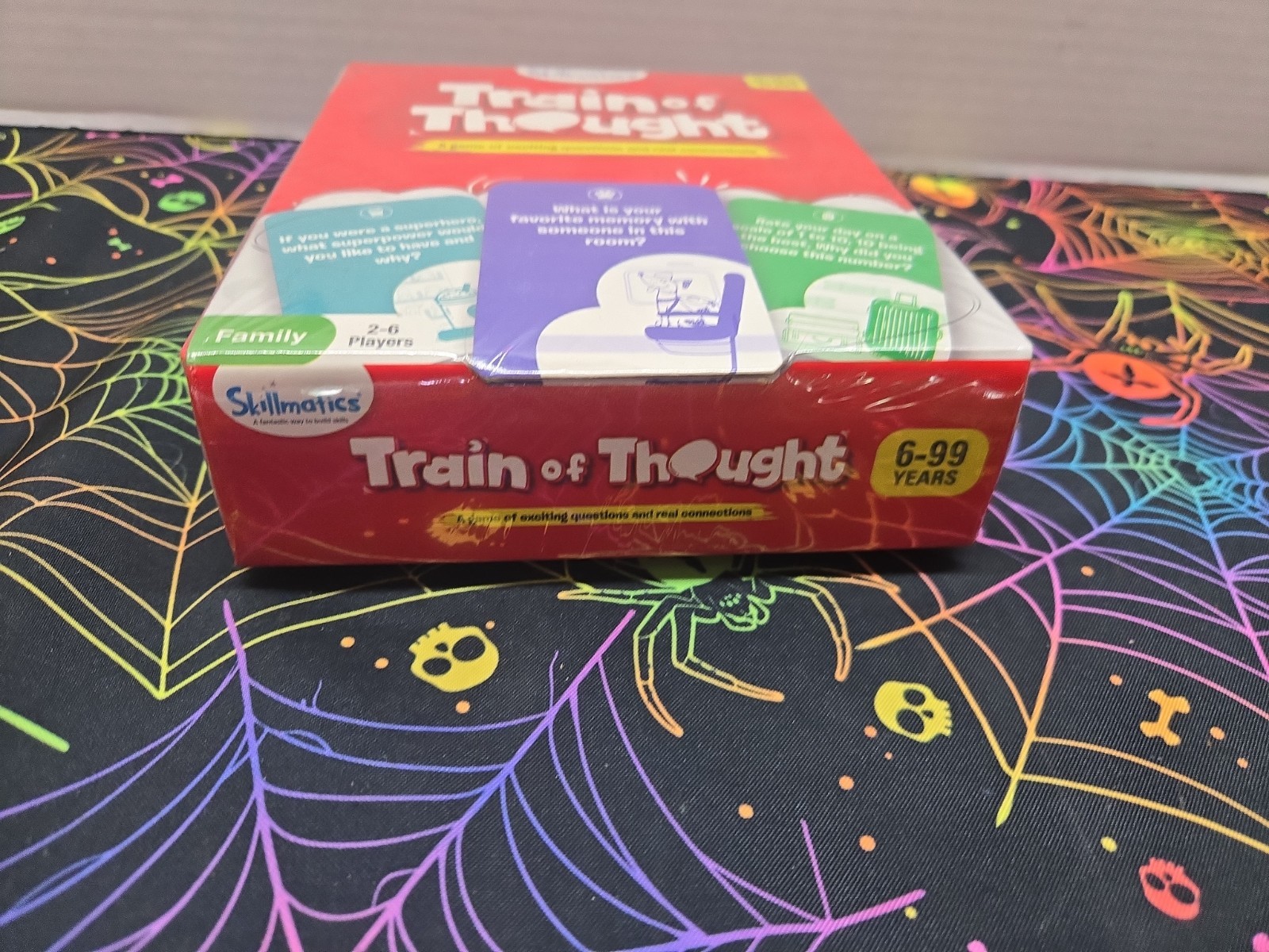 Train of Thought Card Game Travel & Family Game Skillmatics NEW & SEALED