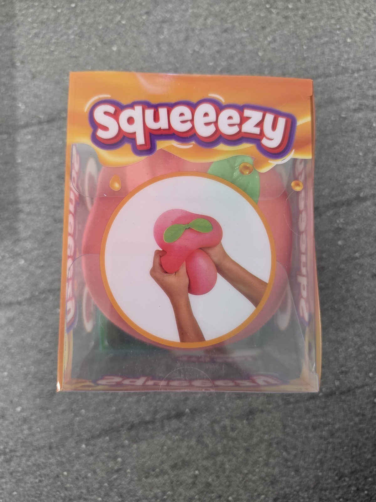 Sunny Days, Jumbo Squeezy PEACH – Squishy Toy, Stress Relief