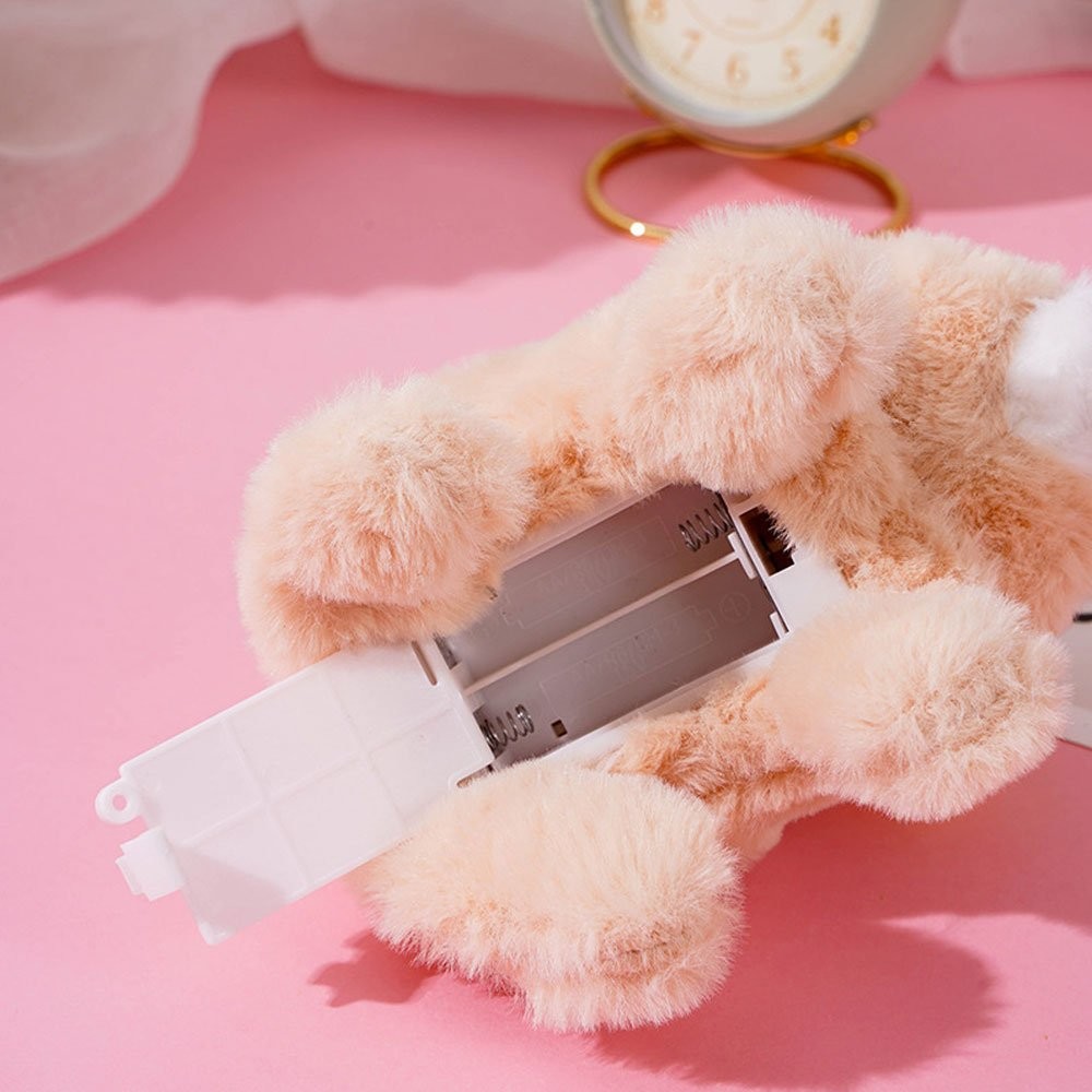 Educational Toys Can Walk And Talk Electric Pet Simulation Plush Rabbit Kids GN