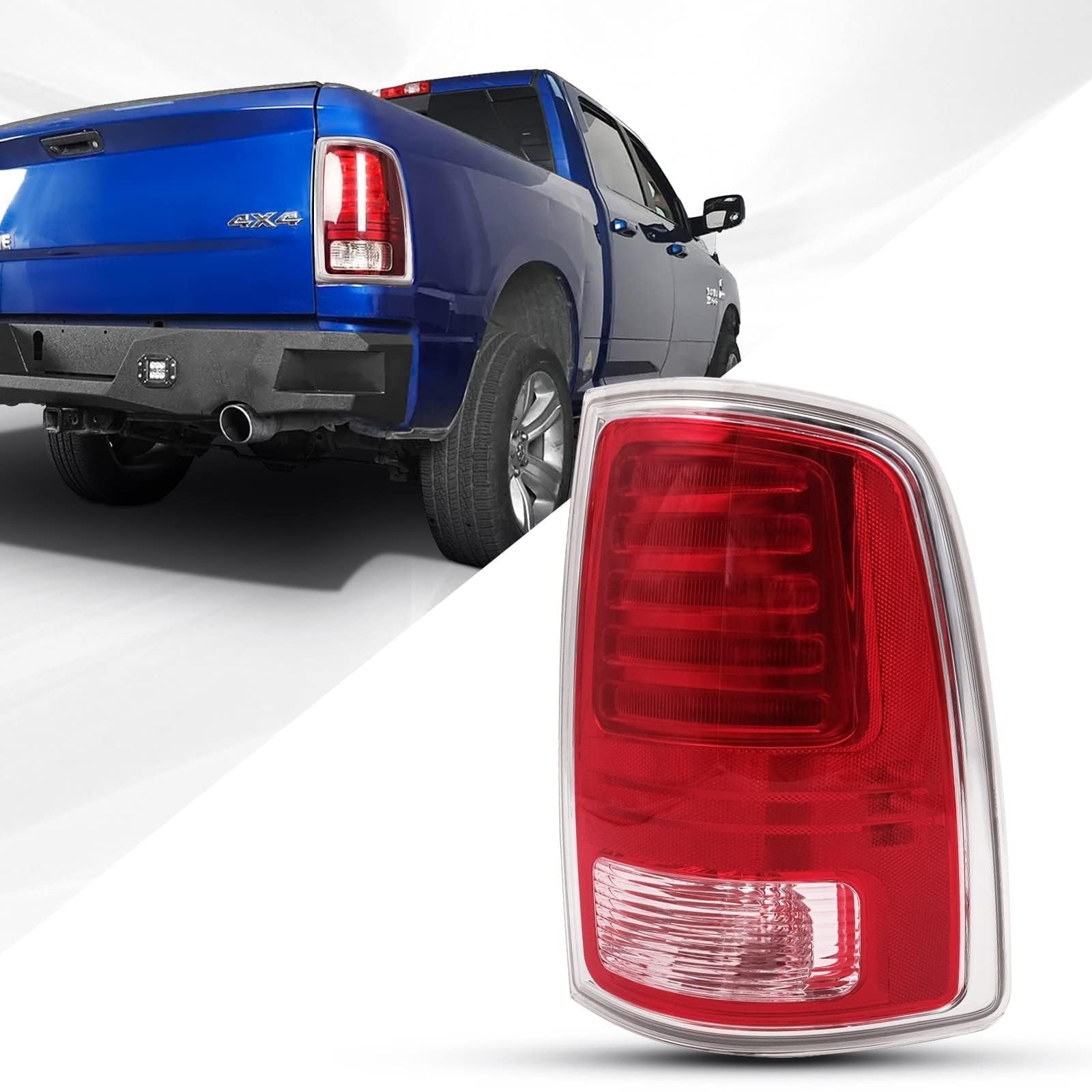 FIONE – FOR Dodge Ram 1500 Tail Lights Assembly 2013-2018,2500 & 3500 Tail Li…