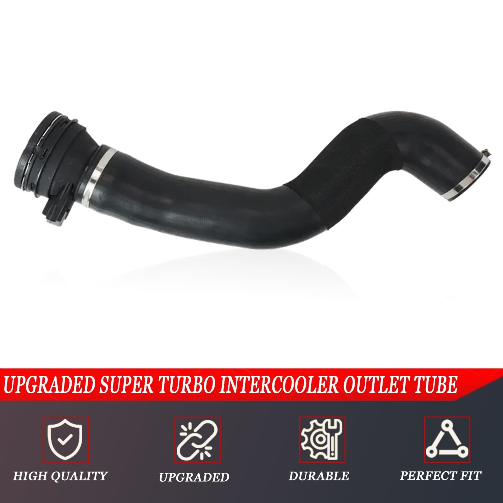 Upgraded Super Turbo Intercooler Outlet Tube Hose Duct for Ford F-250 F-350 F…