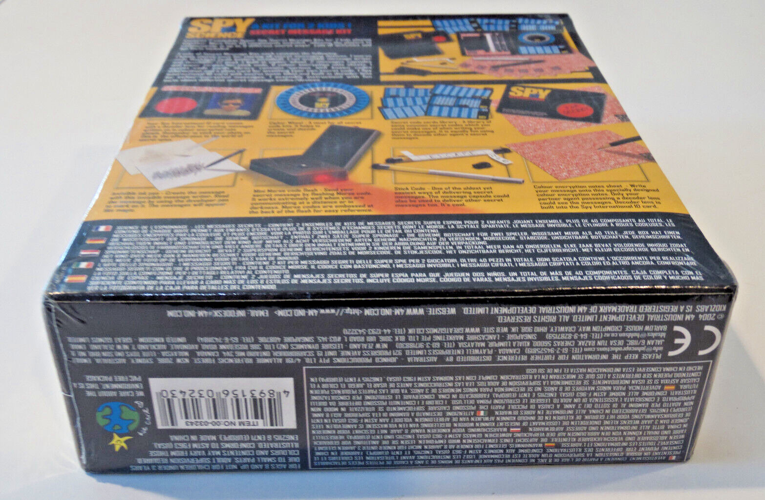 Spy Science Secret Spy Message Kit for 2 children playing together Code Decode