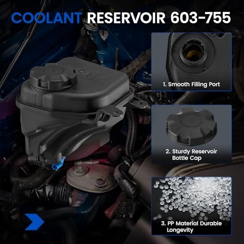 Engine Coolant Reservoir Tank 603-755 Compatible with BMW X1 2012-2015 335i 135i