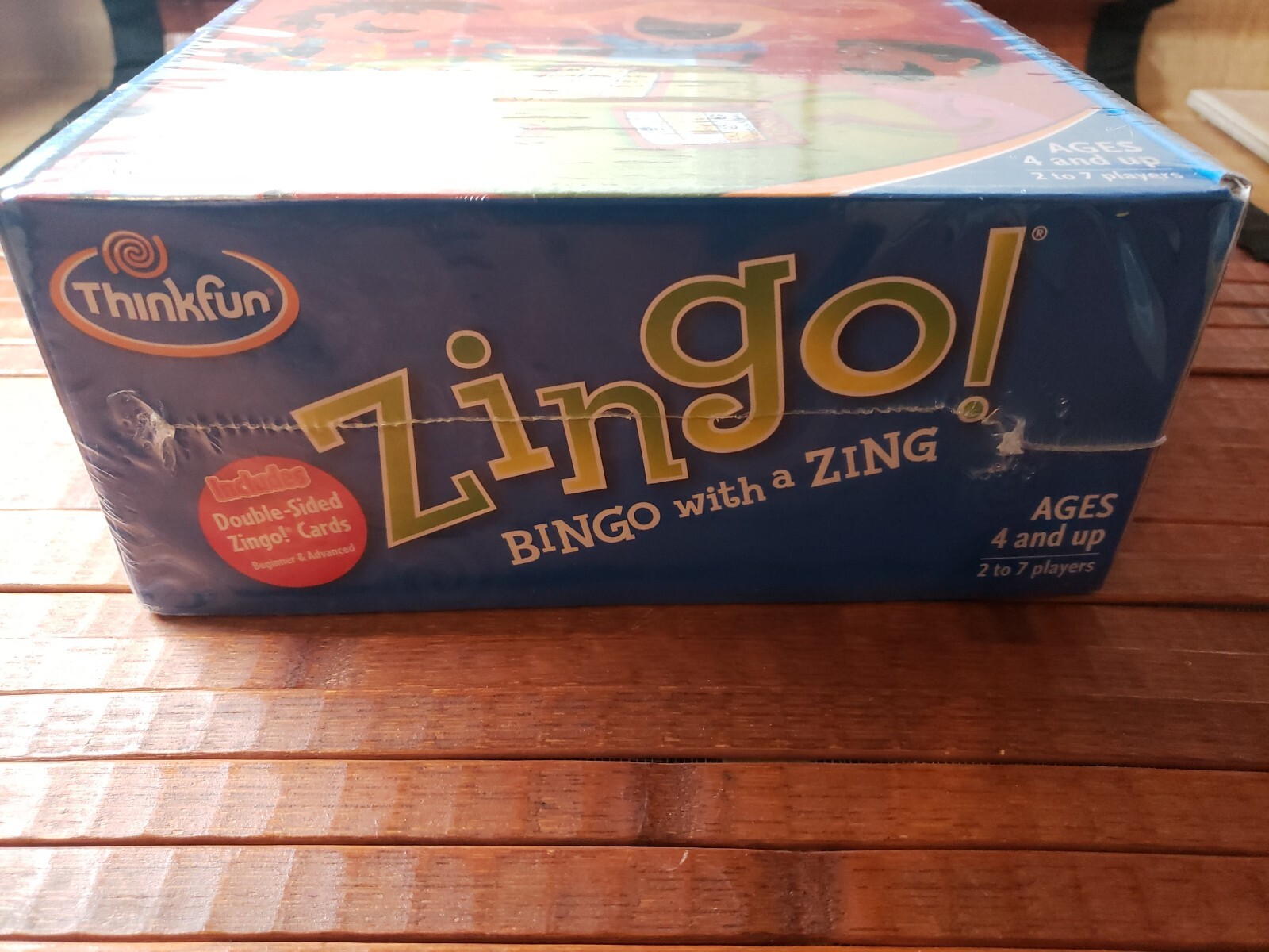 ZINGO Bingo ThinkFun Educational New Factory Sealed Words Pictures Ages 4+